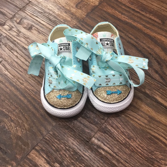 custom baby converse